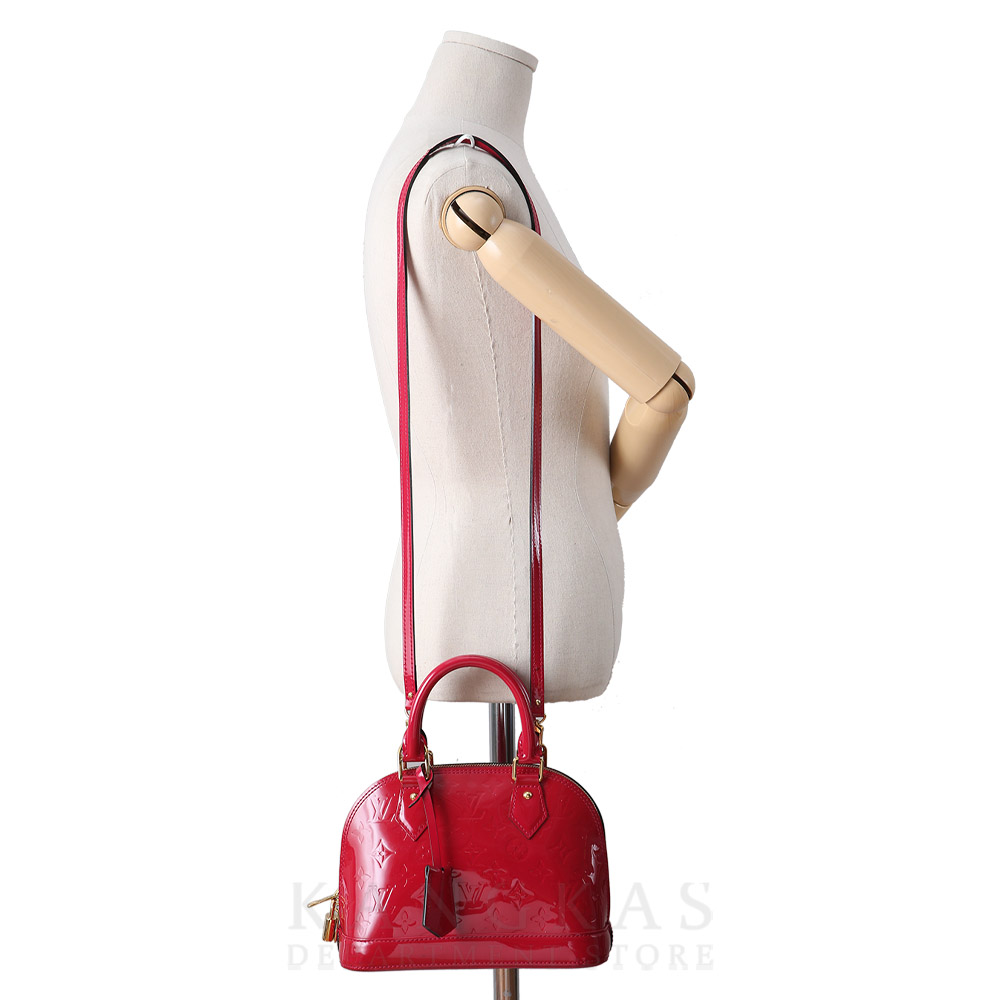 LOUIS VUITTON(USED)루이비통 베르니 알마 BB 핑크